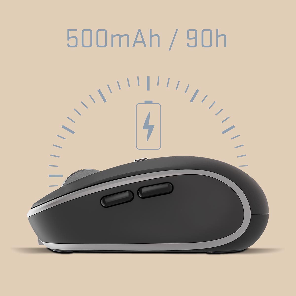 Wbudowany akumulator 500mAh